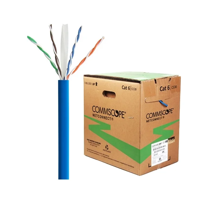Cáp mạng AMP Commscope CAT6 1427254-6 (305m/cuộn) 23AWG chính hãng