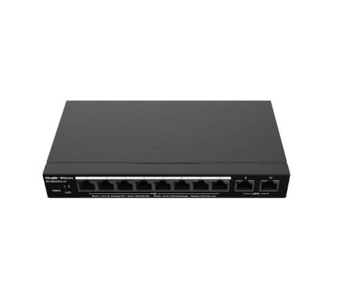Switch Ruijie Reyee RG-ES210GC-LP – 10 cổng Gigabit, 8 cổng PoE+ chính hãng