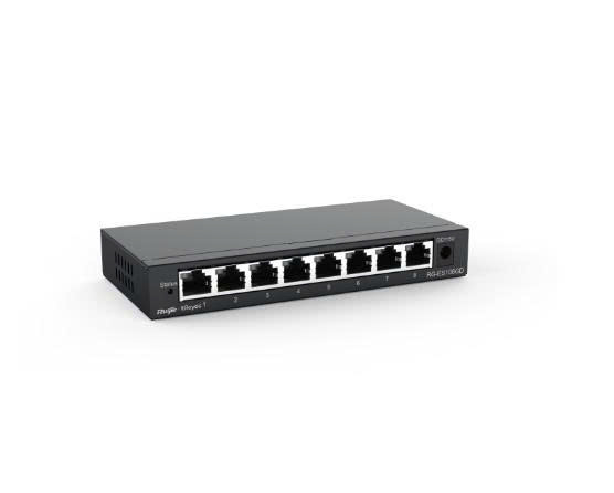 Switch 8 cổng 10/100/1000 BASE-T RUIJIE REEYE RG-ES108GD